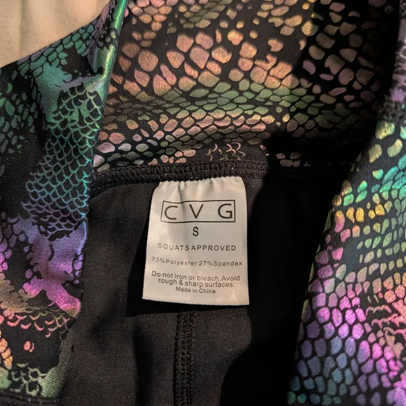 Constantly Varied Gear Multicolor Snake Print Leggings - Picture 2 of 2